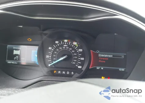 2020 Ford Fusion Se z USA, uszkodzony, nr VIN 3FA6P0T93LR120739